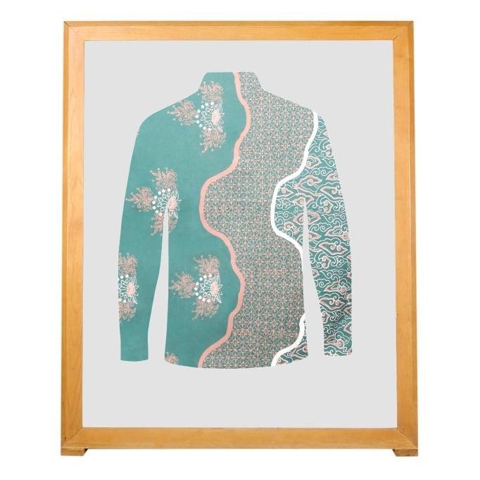 Bahan Kain Batik Panjang Mega Mendung Kawah