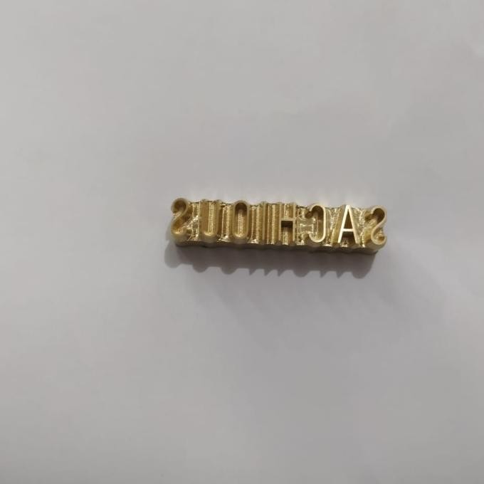 

Special Price!! Stamp Kuningan Emboss