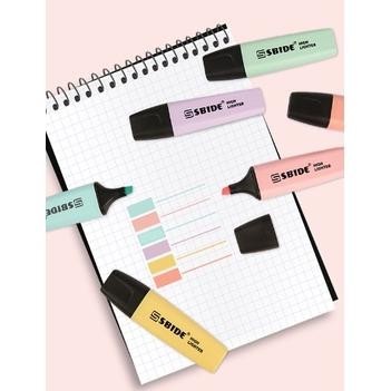 

iQ45 SBIDE Highlighter Pastel Macaron Color / Highlighter warna Pastel Murah