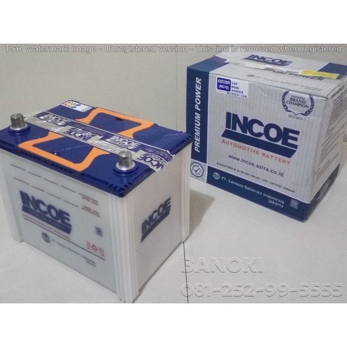 Aki Ns70 Incoe Untuk Mobil Fuso,Colt Diesel,Byson,Saga Taxsi,Panther