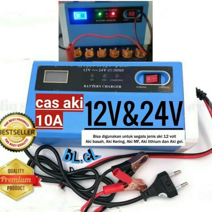 Cas Aki Portble Aki 10A 12V/24V