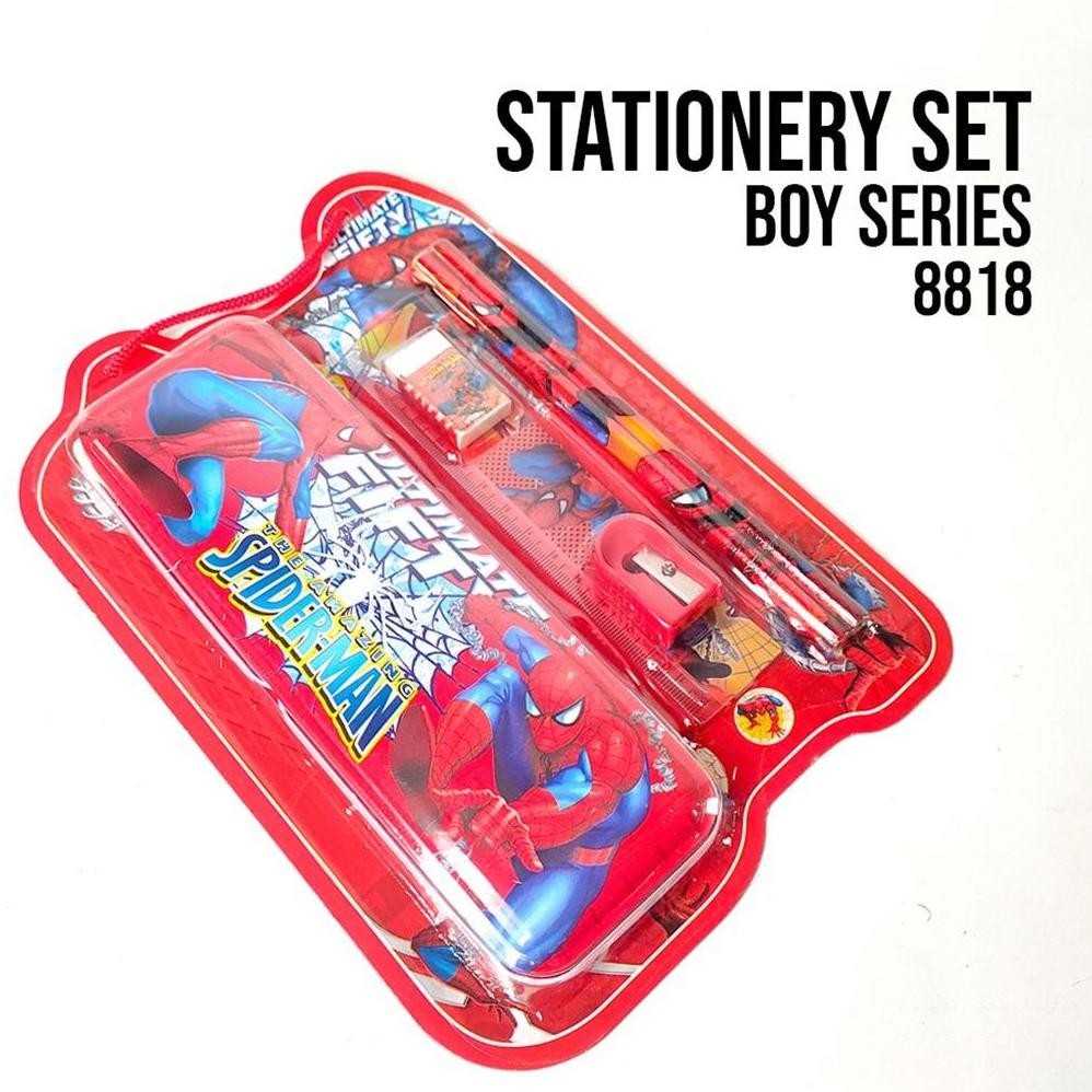 

New Stationery set / Alat tulis set / Paket alat tulis / Stationery set fancy 8818 Terlaris