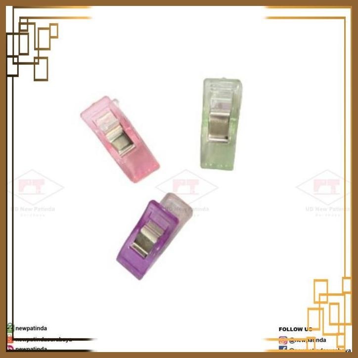 

[NPT] wonder clip klip clover pembatas penjepit tepi jahitan kain