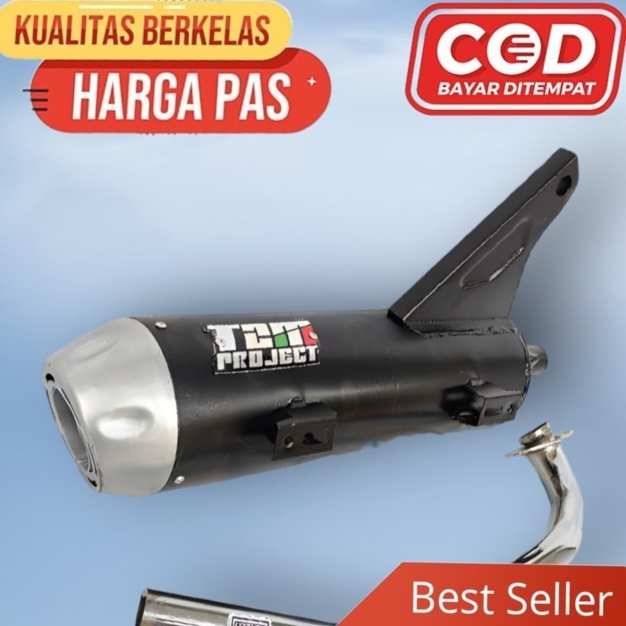 TERBARU Knalpot Beat & Mio sporty STD Non SS Pro TZM Project FUL Package Vario