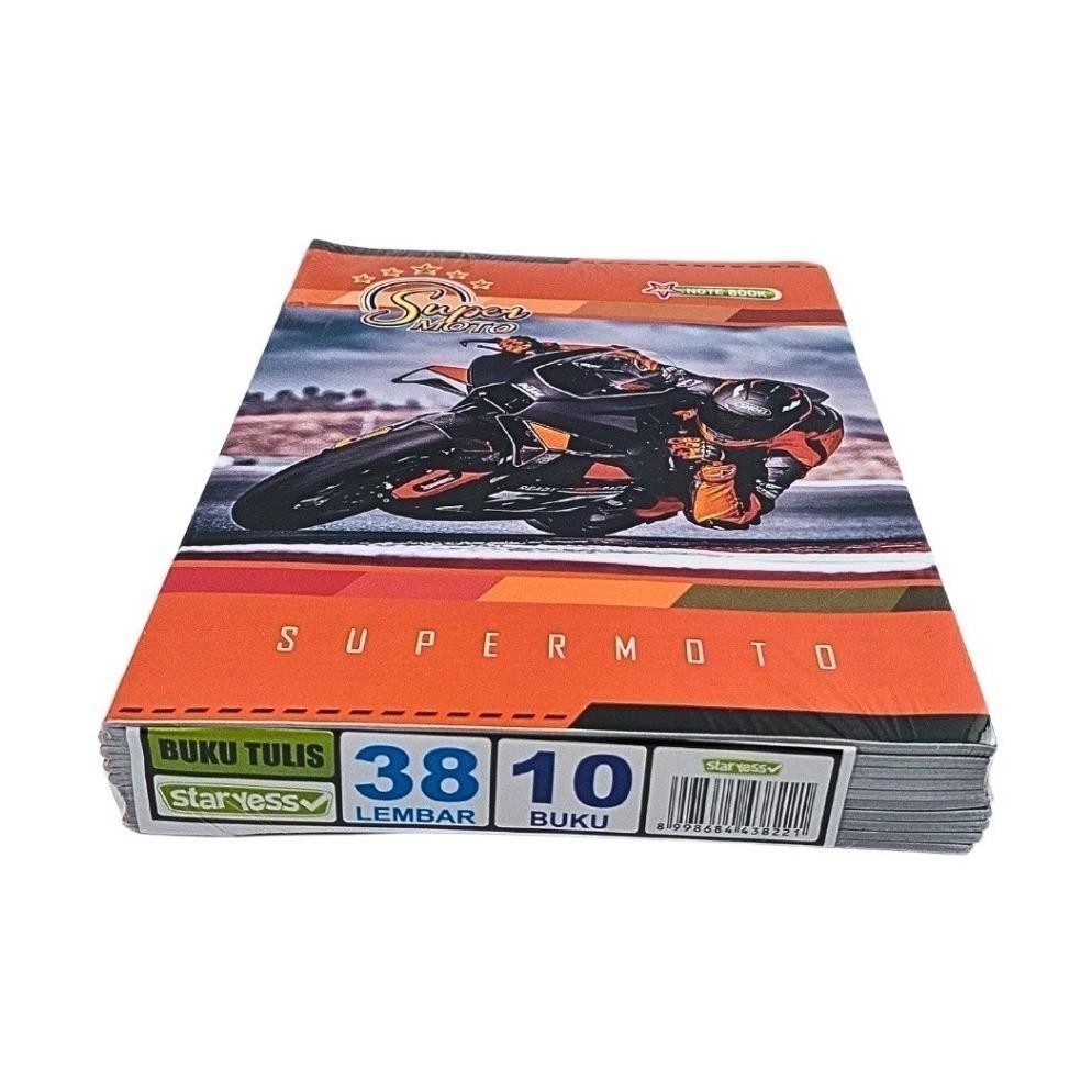 

ii-99 (Harga Per Pak isi 10) Buku Tulis 38 Lembar YOU by Kiky Termurah