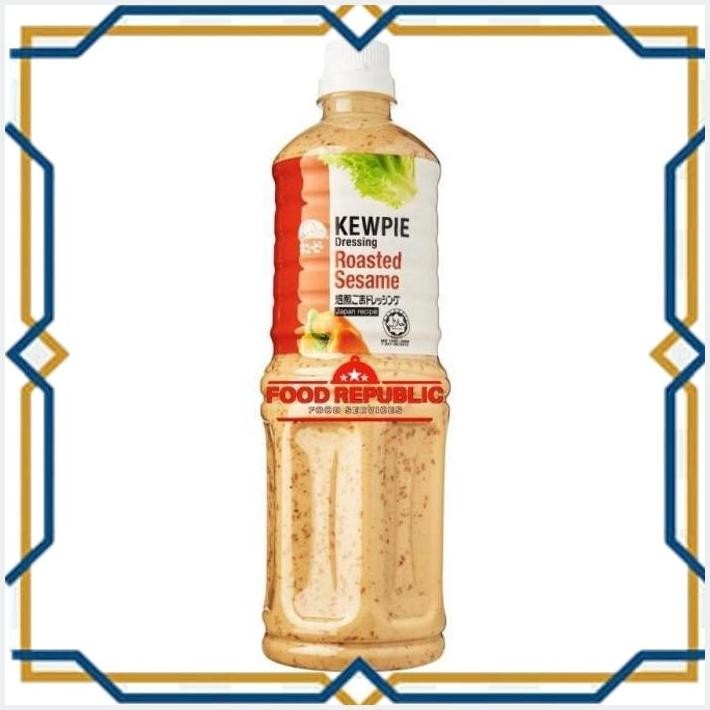 

[IKK] KEWPIE SALAD DRESSING ROASTED SESAME 1 LTR HALAL SAUS WIJEN SAUS SALAD