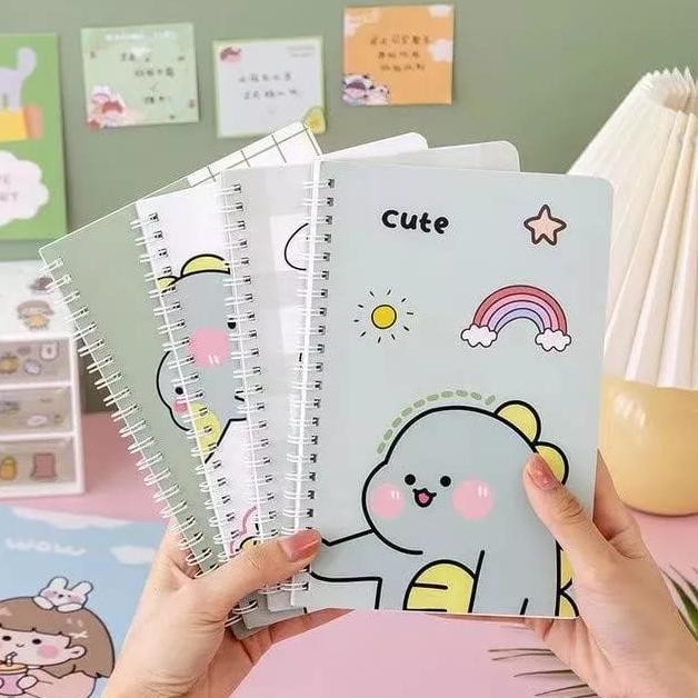 

TR21 HM14 Buku Tulis Ring A5 Notebook Ring A5 isi 60 Lembar Buku Catatan Buku Tulis Motif Berkualitas