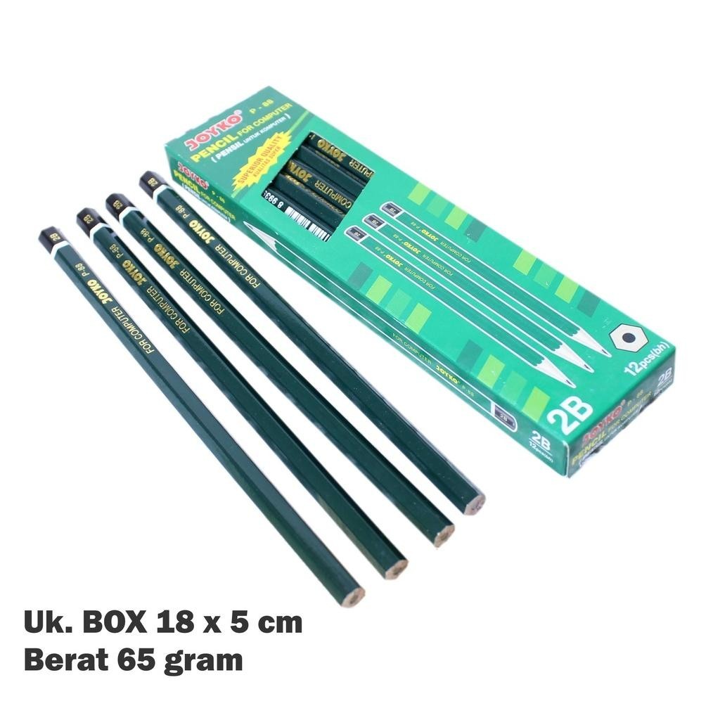 

rt-4 Pensil 2B Joyko 1 Pack Hijau Pensil For Computer P 88 Isi 12 Pcs Sale