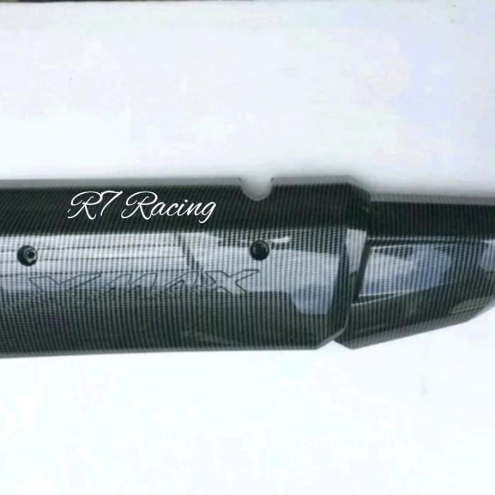 cover knalpot XMAX 250 carbon Original