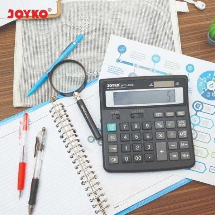 

KALKULATOR CHECK & CORRECT JOYKO DTC-1516 - Calculator Desktop DTC1516