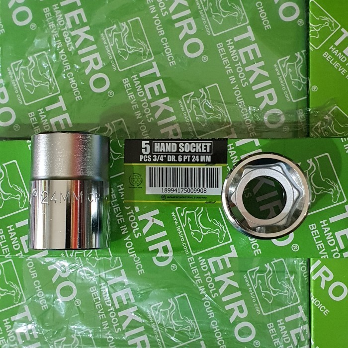Mata Sok Kunci Sock 24mm Tekiro Drive 3/4"