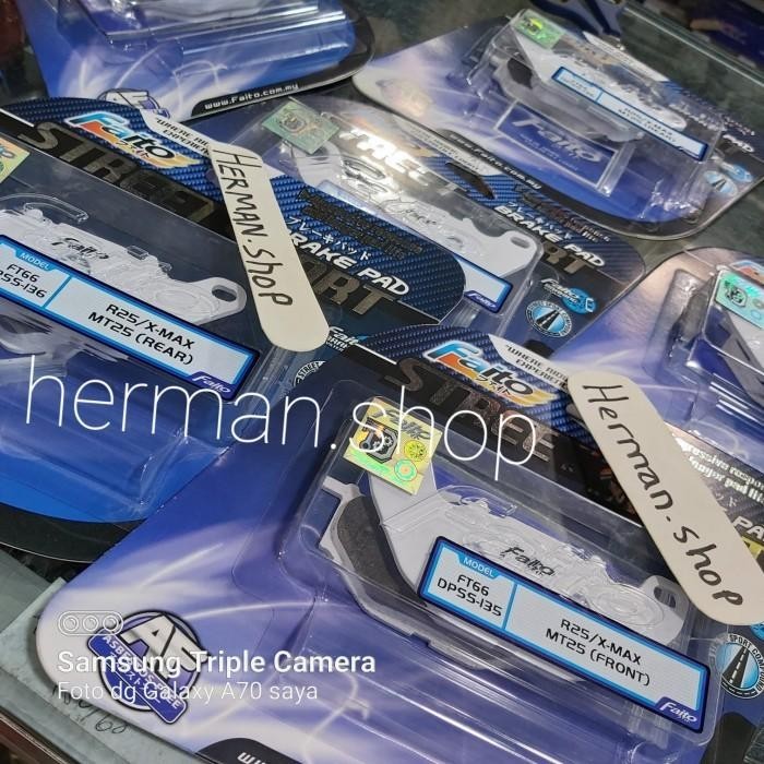 kampas rem xmax r25 faito - kampas rem faito xmax r25 - kampas rem r25 Original