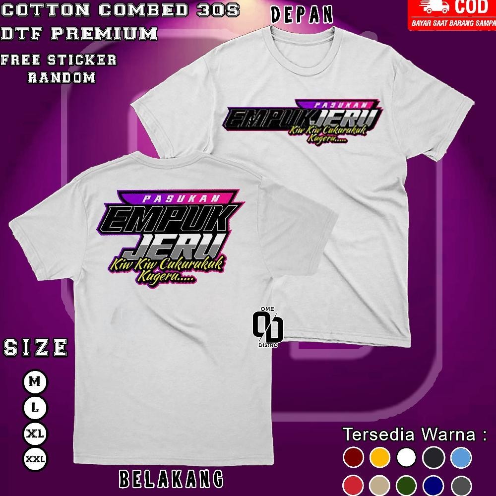 Terbaru Baju Kaos Resing Mpok Jeru Kiw Kiw Cukurukuk Kukru Mpok Jeru