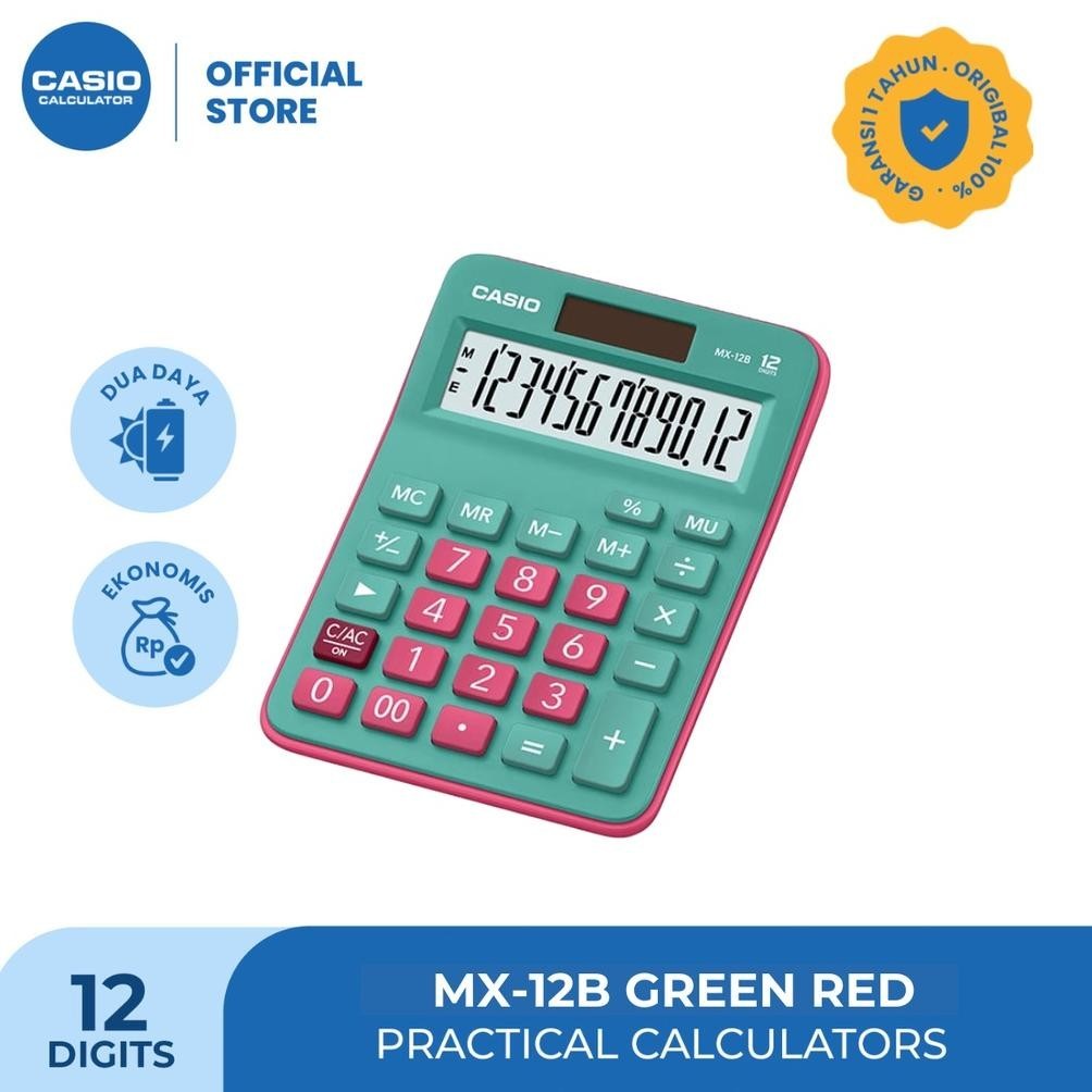

Gratis Ongkir Casio Mx-12B - Gnrd - Kalkulator Toko/Dagang - Standard - 12 Digit Kekinian