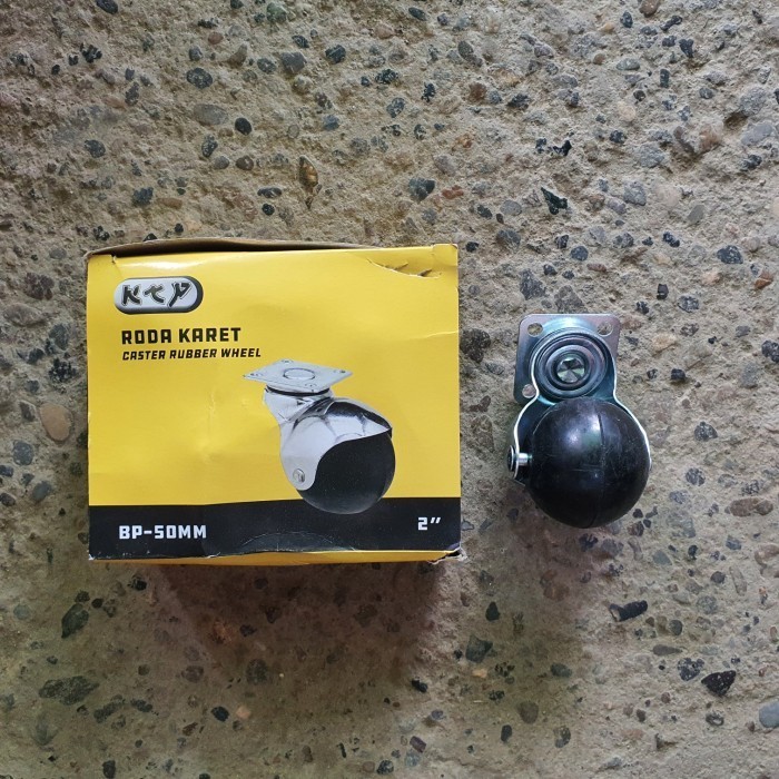 roda etalase bulat 2 inch / Roda Lemari Bulat 2"