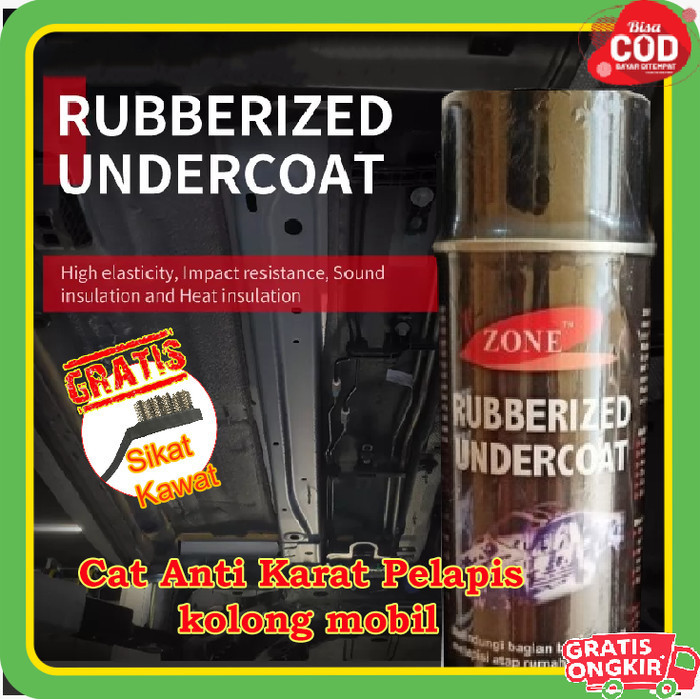Cat Anti Karat Pelapis Kolong Mobil Flinkote Rubberized Undercoat