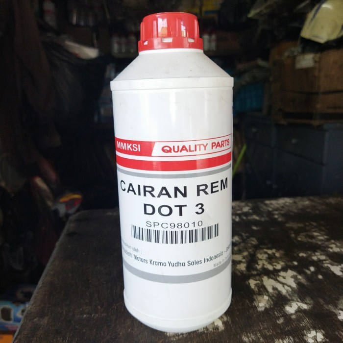 Minyak Rem Brake Fluid Dot-3 1 Liter Merk Tiga Berlian Asli