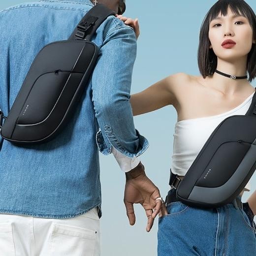 Bange Tas Selempang Pria Waist Bag Pria Sling Bag Pria Bg7312