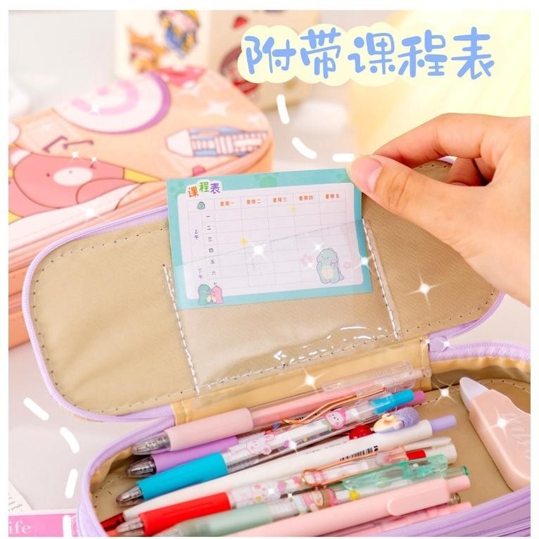 

Super Sale Rinefe Kotak Pensil Motif Cartoon / Terbaru 2024 / Kotak 2 In 1 / Unisex Perempuan Laki-Laki / Anti Air Import - Kp05 Diskon Toko