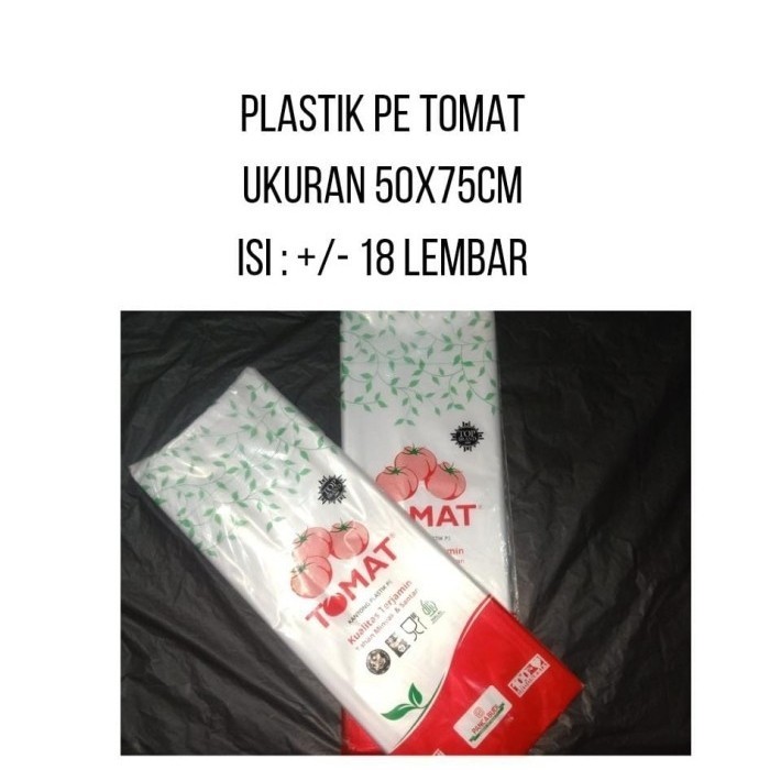 

BRG BARU Termurah Plastik Pe tomat 50x75