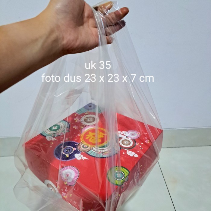 

MURAH kantong plastik pe kresek bening uk 24 28 35 40