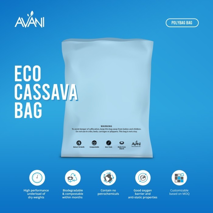 

MURAH Polybag Cassava Small - Kantong Polymailer Ramah Lingkungan