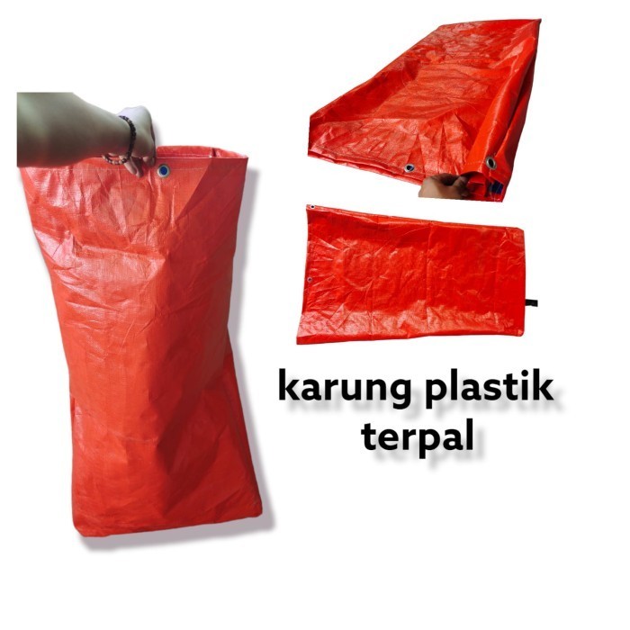 

HOT SALE kantong kurir terpal plastik anti air. uk. 70x100cm