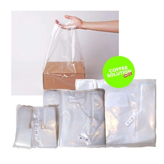 

DISKON Plastik PE Bening Transparan / Plastik Take Away