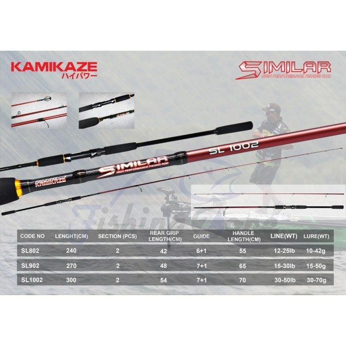 KAMIKAZE SIMILAR SL802 (240) / 902 (270) / 1002 (300) JORAN SAMBUNG 2