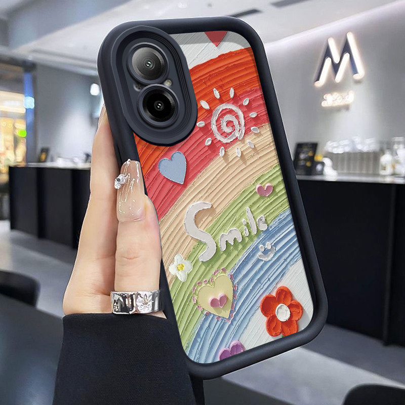 Casing Hp Untuk Realme C67 4G C65 4G Realme 12 Lite Case Casing penutup pelindung silikon Softcase H