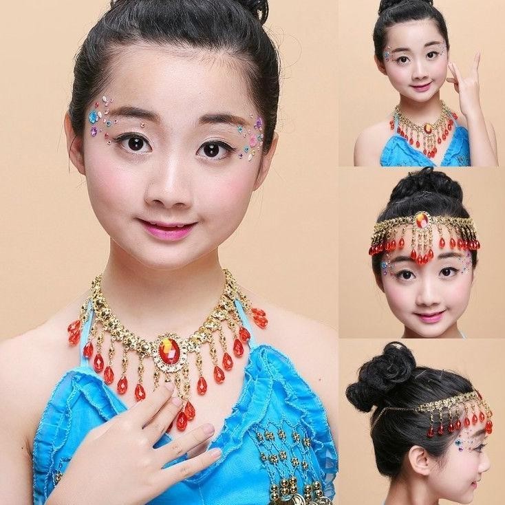 Hot Sale Belly Dance/Kalung Kepala Belly/Headband Headpiece/Dance Aksesoris/Tari Perut Chain Jewelry