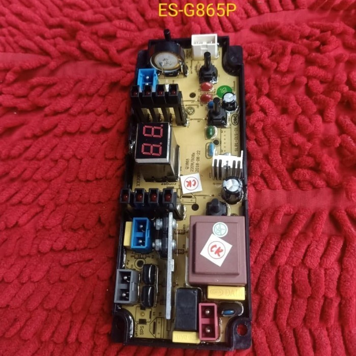 MODUL PCB MESIN CUCI SHARP ES-G865P