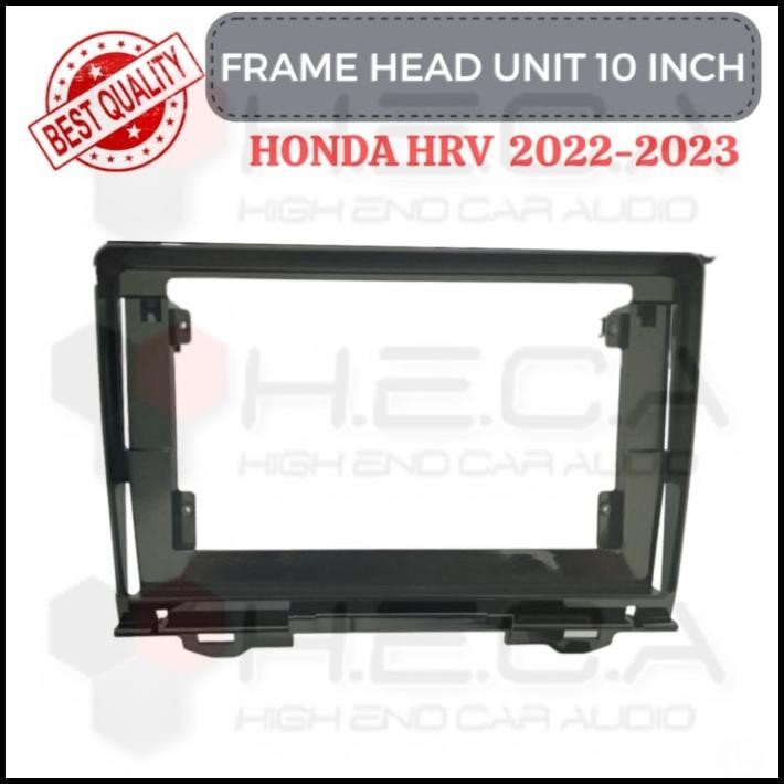 DISKON FRAME 10 INCH HRV 2022 ANDROID HEAD UNIT 10" HR-V TAPE MOBIL COVER 