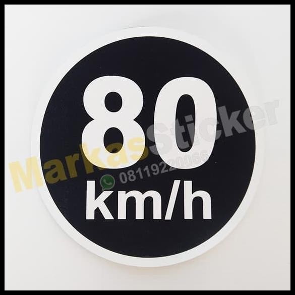 

BEST DEAL STIKER 80 KM/H !