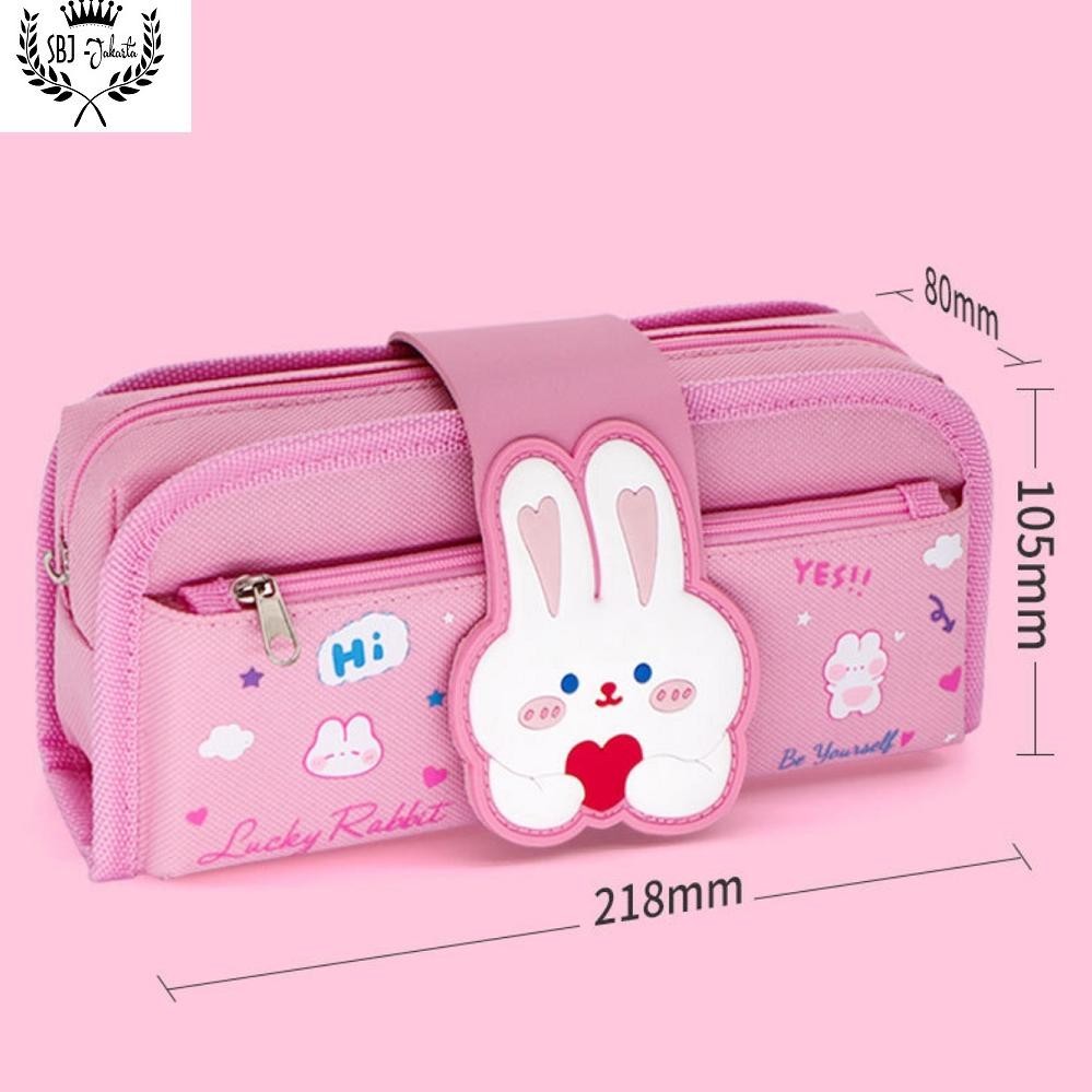 

TERLARIS Tempat pensil Kotak pensil softcase muat banyak Yome Premium Im31