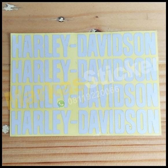 

DISKON STIKER HARLEY DAVIDSON LETTERING 10 CM