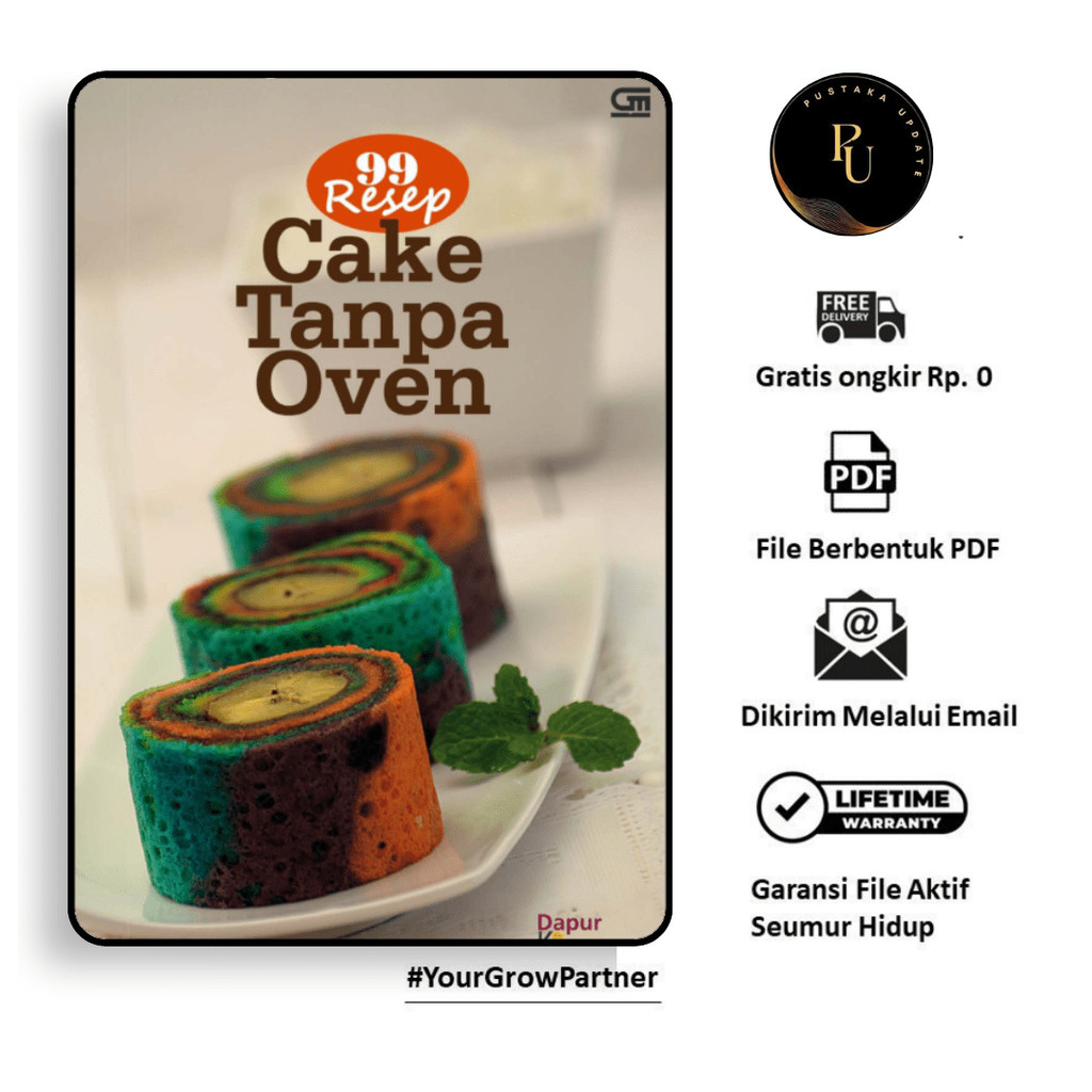 

392. 99 RESEP CAKE TANPA OVEN (DAPUR KIRANA) - [-]
