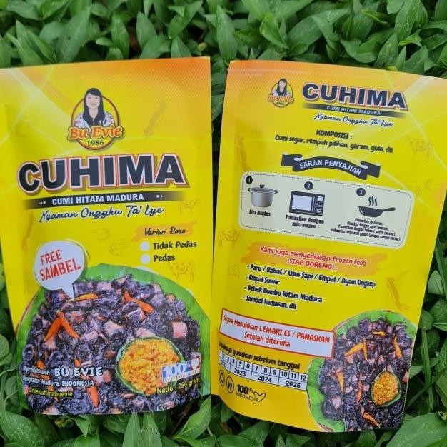 

Cuhima 250Gr (Cu Hitam) Free Sambel
