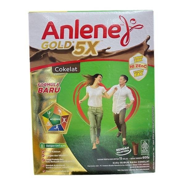 

ANLENE GOLD 5X COKLAT 600 GR