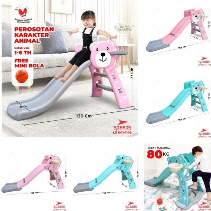 Perosotan Anak Karakter Lucu - Prosotan Anak Kecil Mainan Anak Perosot