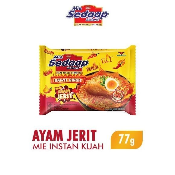 

Sedaap Mie Instan Ayam Jerit 77 Gr X 5 Pcs