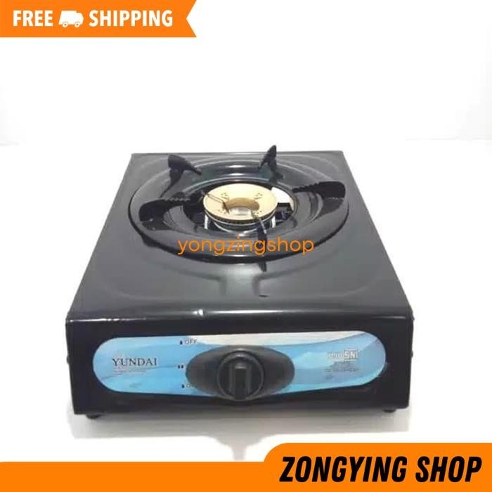 YUNDAI KOMPOR GAS 1 TUNGKU TEFLON YD110 SNI TEKNOLOGI KOREA TUNGGAL ZONGYING SHOP BEST PRODUK