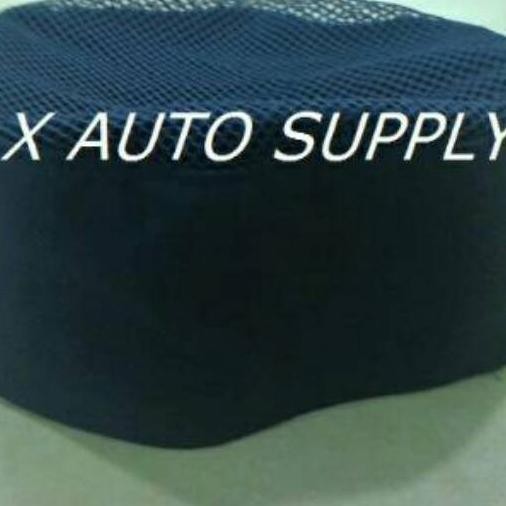 Topi Koki Peci Hitam Jaring