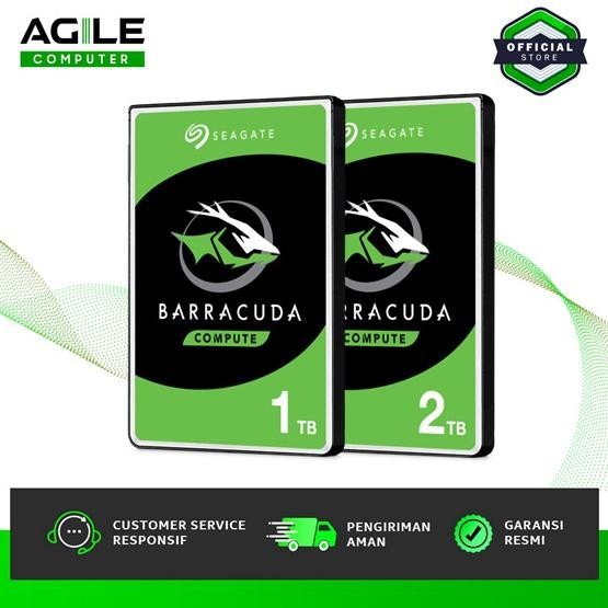 SEAGATE BARRACUDA HDD / HARDISK INTERNAL LAPTOP 2.5" SATA 5400RPM 1TB 2TB 2807T