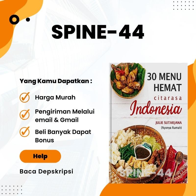 

30 MENU HEMAT CITARASA INDONESIA