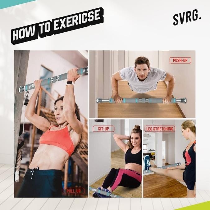 Pull Up Bar Svarga | Tiang Pull Up | Available in 2 sizes