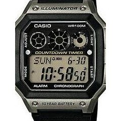 Jam Tangan Casio Pria Ae-1300Wh-8A Ae1300Wh Ae1300