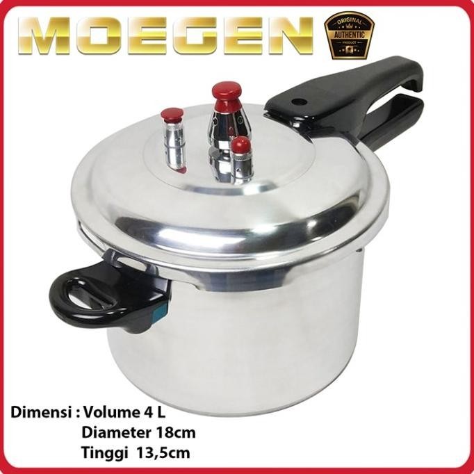 MOEGEN PANCI PRESTO 4 LITER PELUNAK DAGING PRESTO ORIGINAL SERBAGUNA