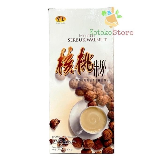 

Hei Hwang Walnuts Powder / Minuman Serbuk Walnut 480gr