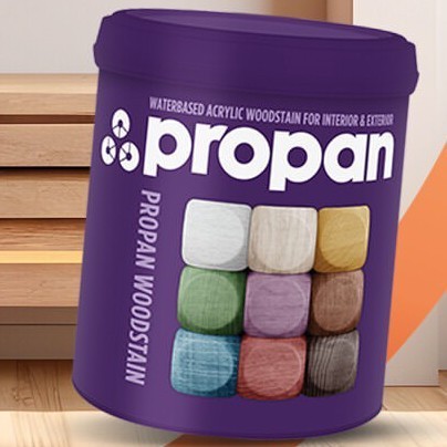 Produk Cat Propan Woodstain PWS 633 Water Based Gloss / Satin Pewarna Kayu
